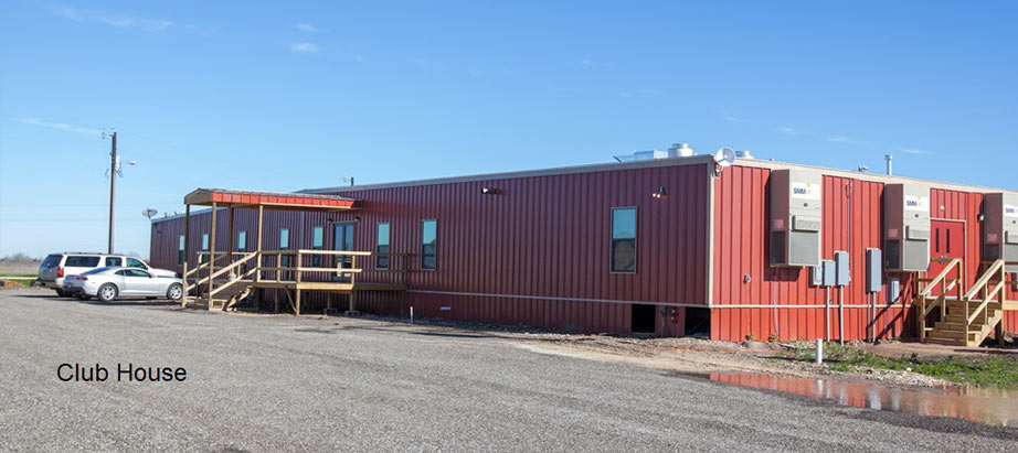 Cuero Oilfield Housing club house